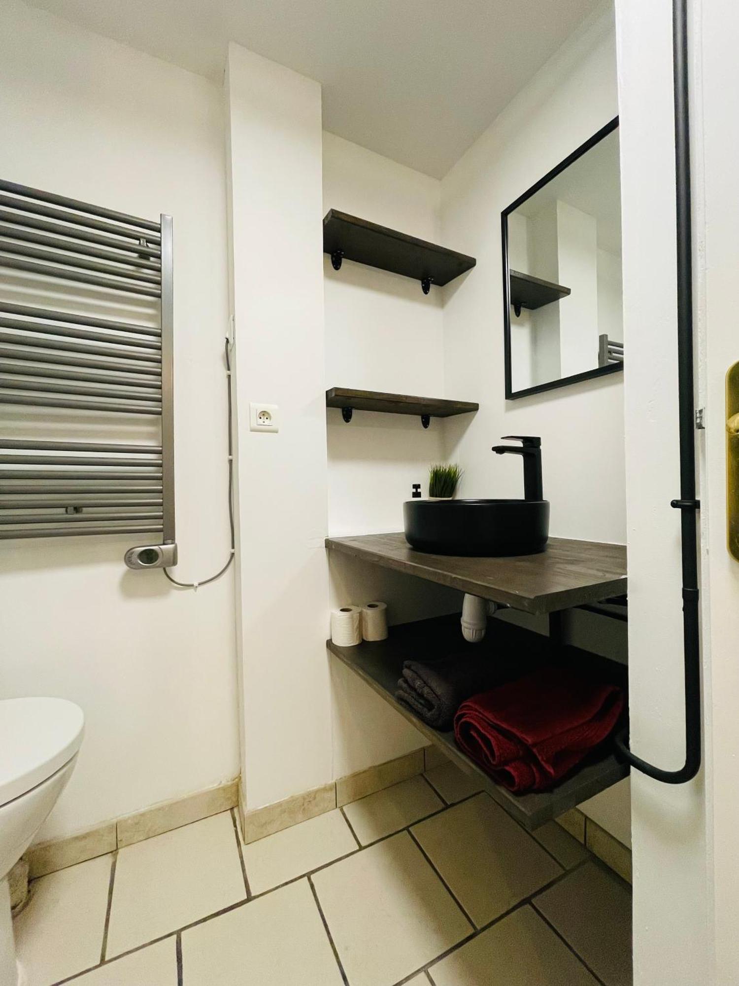 Charmant Appartement Au Coeur De ブールジュ エクステリア 写真