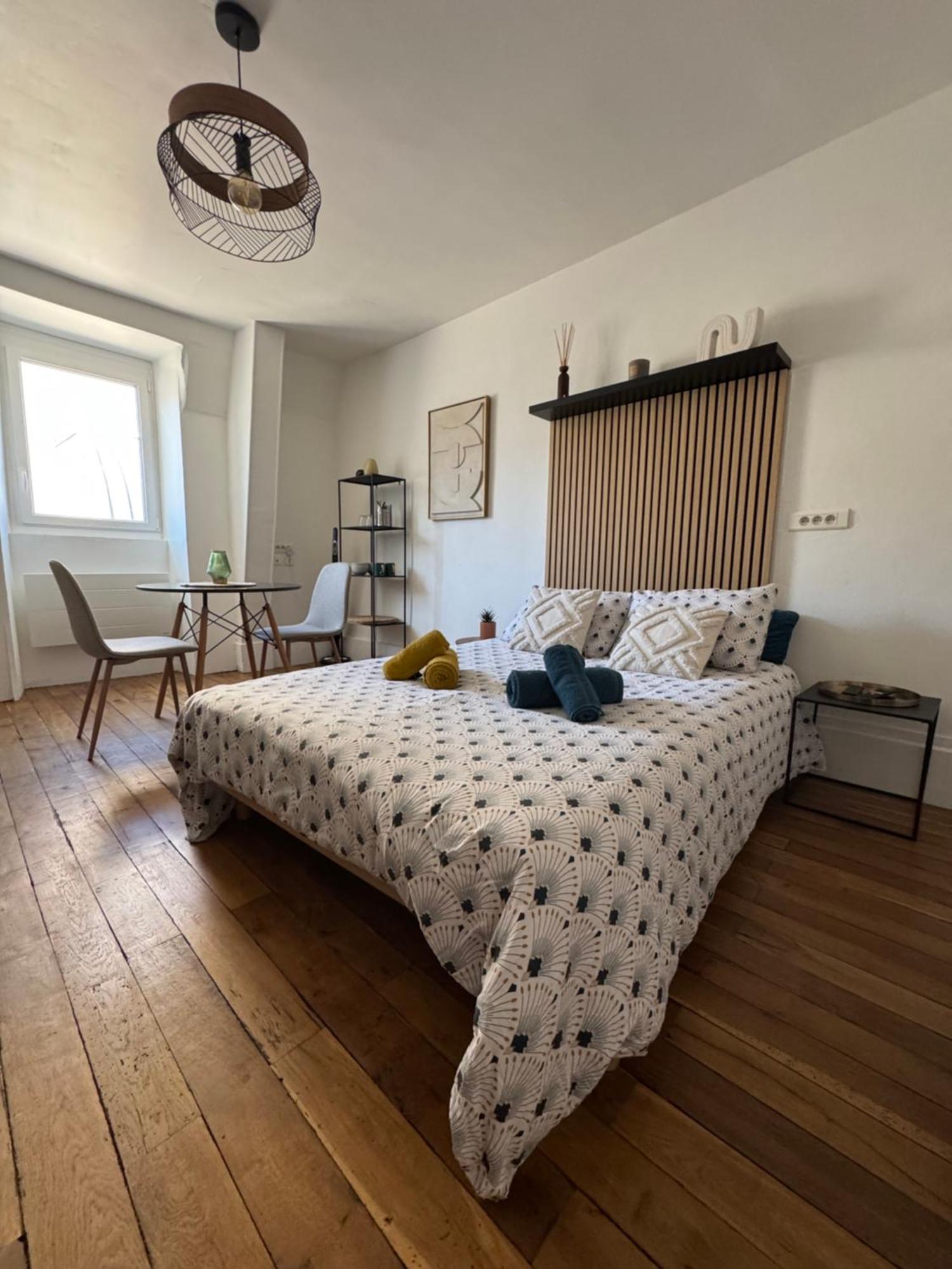 Charmant Appartement Au Coeur De ブールジュ エクステリア 写真