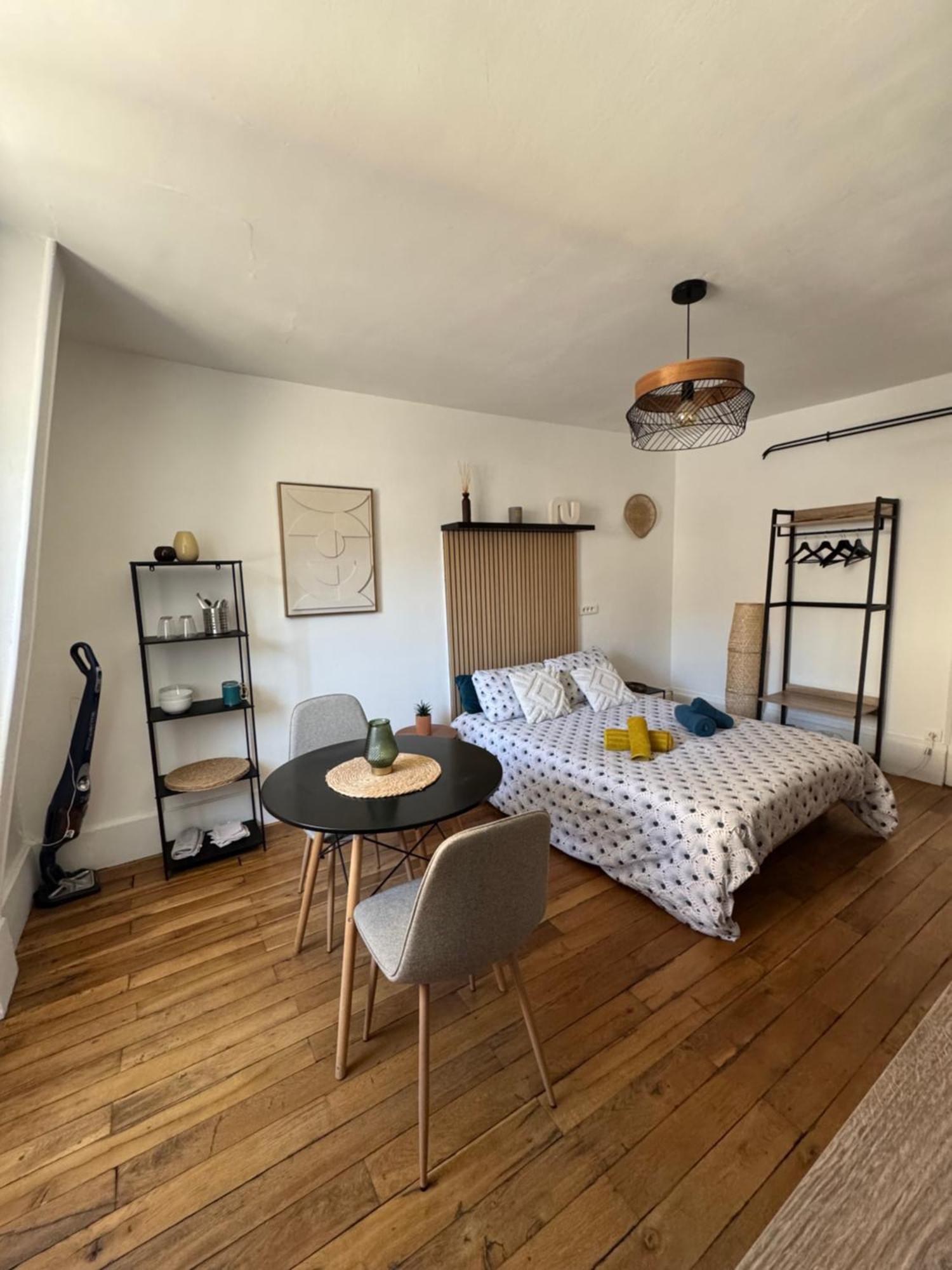 Charmant Appartement Au Coeur De ブールジュ エクステリア 写真