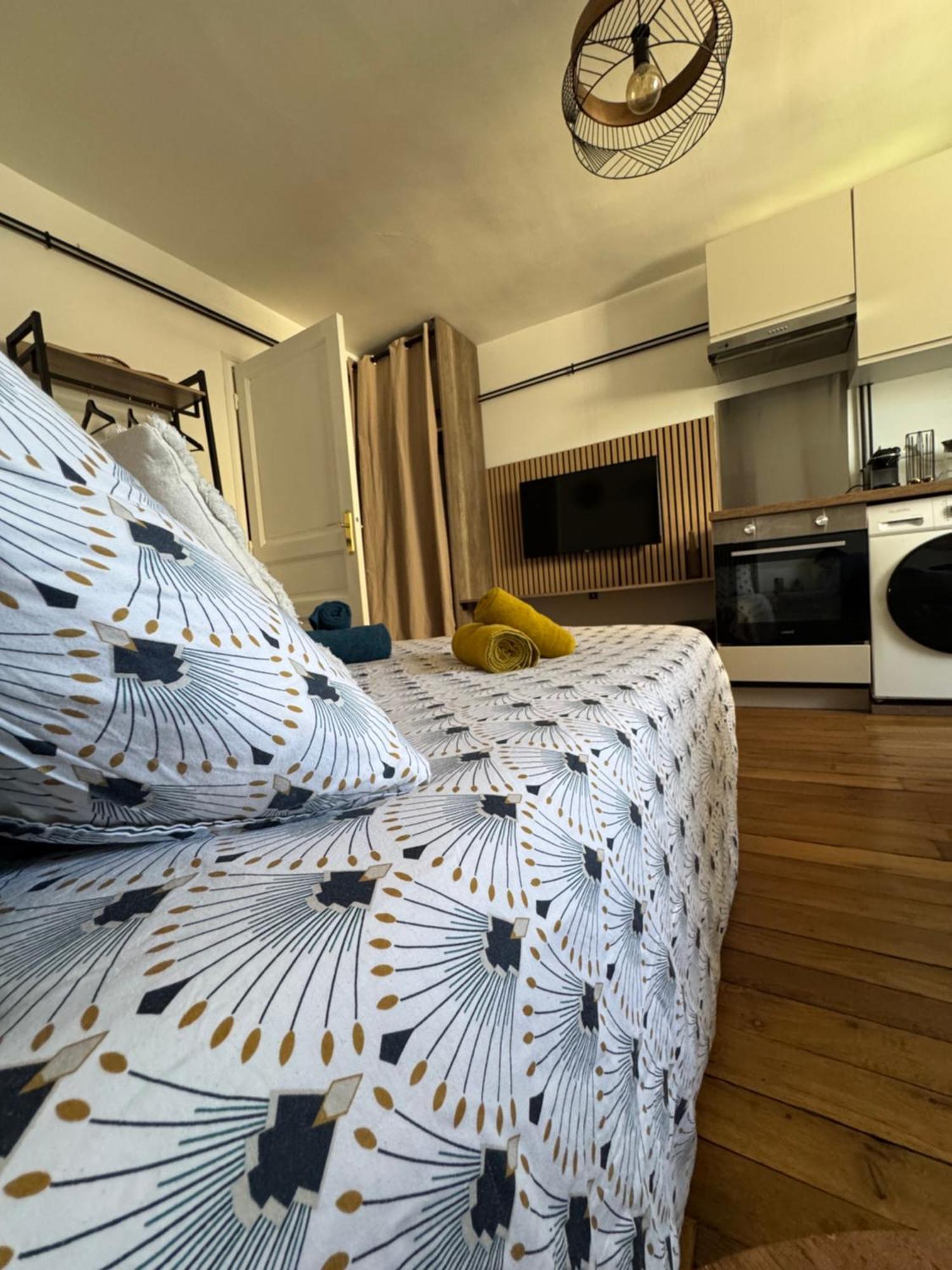 Charmant Appartement Au Coeur De ブールジュ エクステリア 写真