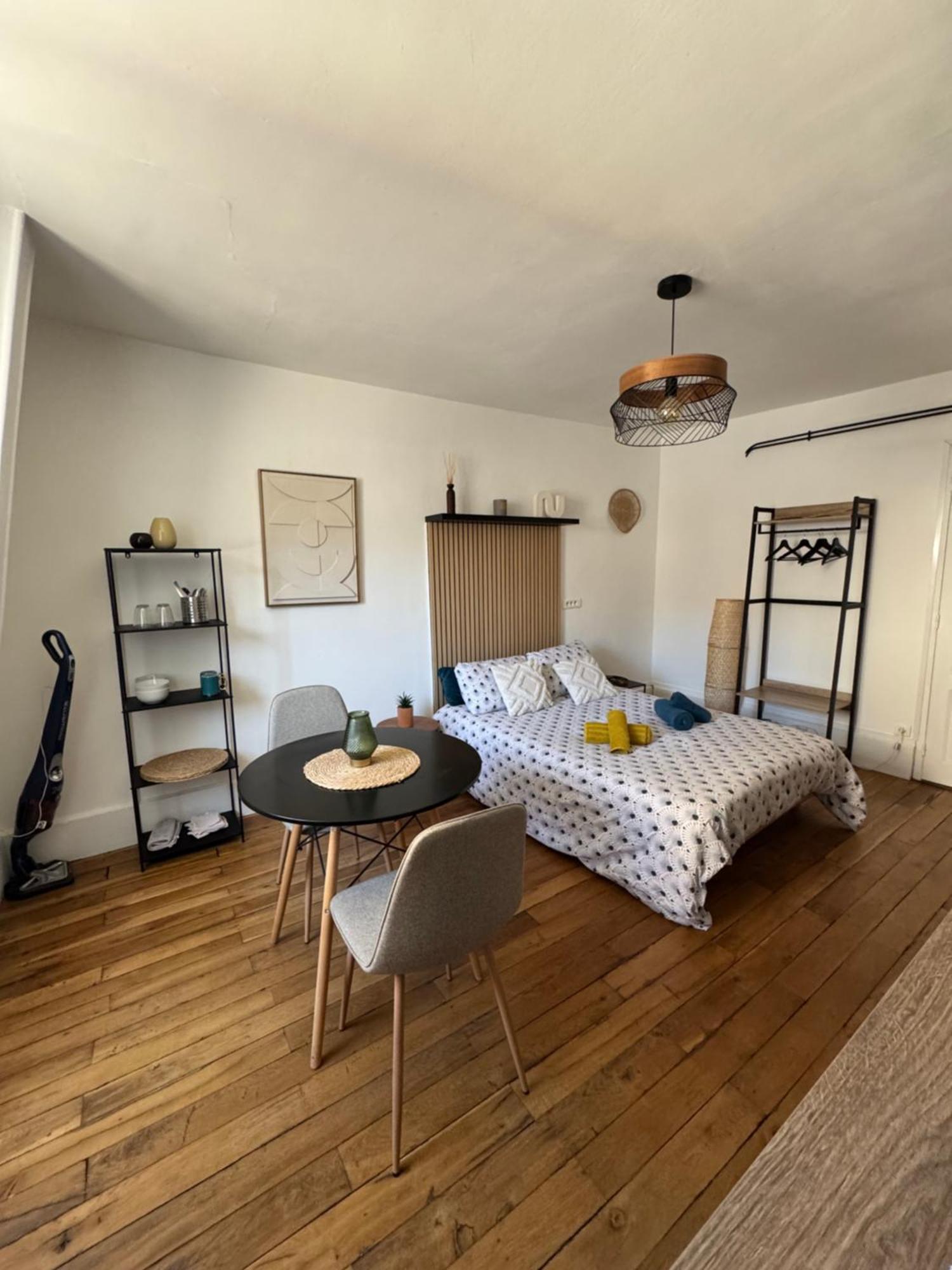 Charmant Appartement Au Coeur De ブールジュ エクステリア 写真